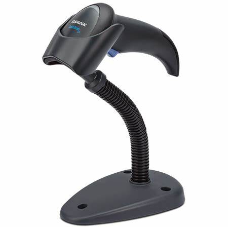 Datalogic QuickScan Lite 2D, Black, USB Interface w/ USB Cable (90A052065) and Stand (STD-QW20-BK)