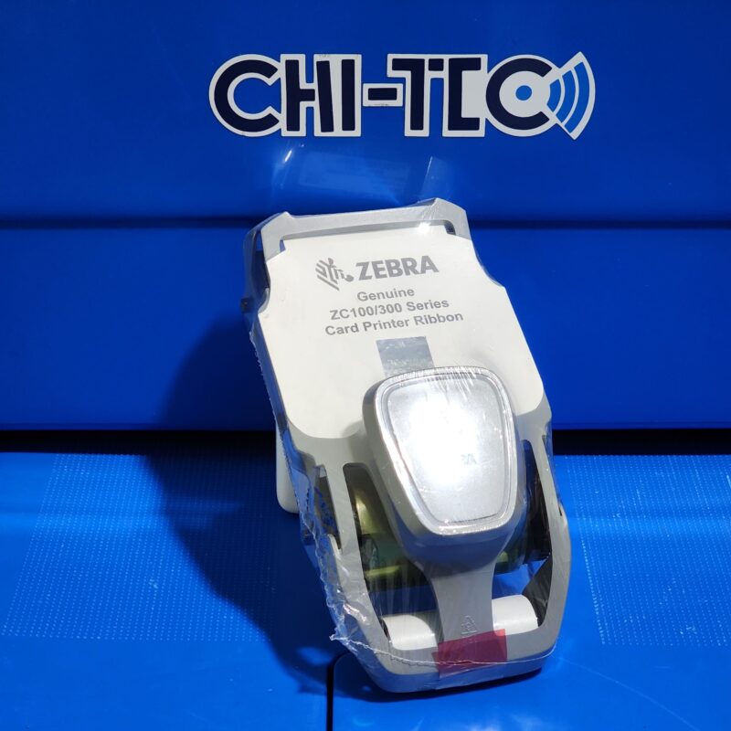 Zebra ZC300 - ID Card Printer Ribbons, Zebra, Color-YMCKO, 200 Images, ZC300